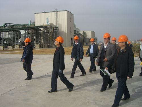 國家農(nóng)業(yè)部、財政部以及甘肅省農(nóng)業(yè)廳、財政廳等領(lǐng)導(dǎo)到公司考察調(diào)研