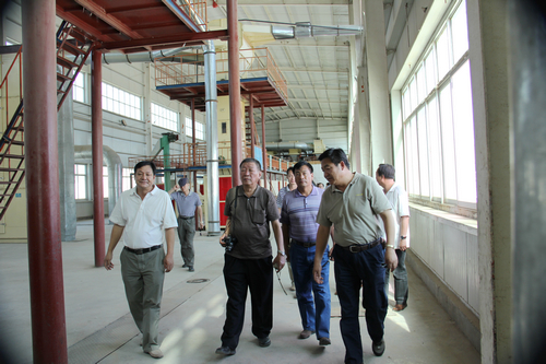 國(guó)家棉花協(xié)會(huì)副會(huì)長(zhǎng)史建偉等領(lǐng)導(dǎo)來公司調(diào)研金塔、瓜州、敦煌棉花市場(chǎng)