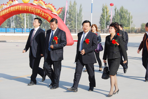 敦煌種業(yè)先鋒良種有限公司寧夏分公司種子加工廠落成投產