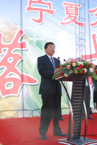 敦煌種業(yè)先鋒良種有限公司寧夏分公司種子加工廠落成投產