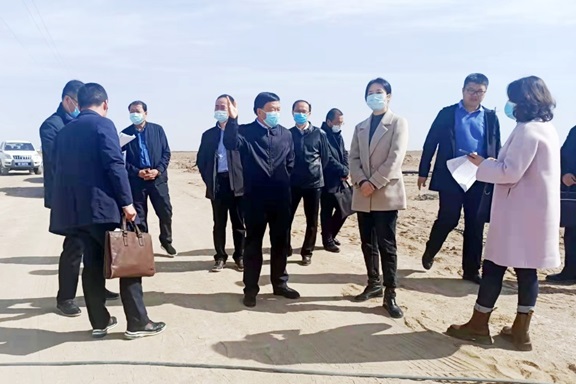 黨委書記、董事長劉興斌到金塔縣調(diào)研